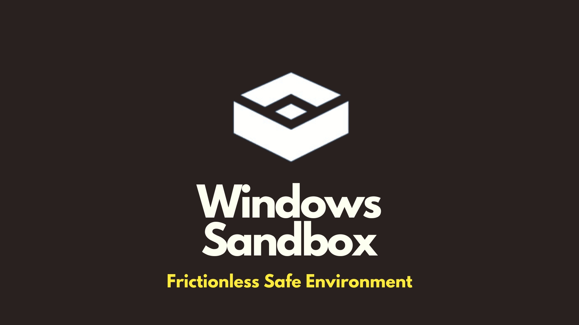 img of Windows Sandbox for Safe Experimentation